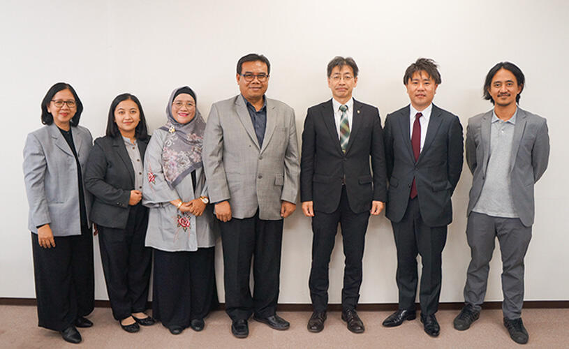 Visit from Airlangga University and Conclusion of a Memorandum of Understanding