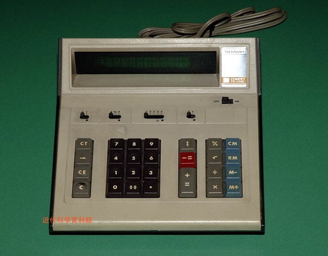 COMPET CS-1109D 1977年 13,800円　10桁　連続使用時間14時間 