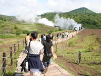 有珠山フィールドワーク