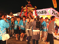 飯生神社例大祭に参加