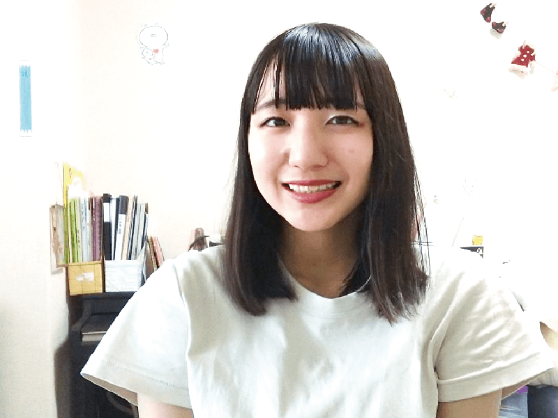 小澤茜｜理学部第二部 化学科 1年