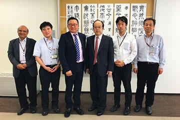 Chairman of Japan Graduates' Association of Malaysia (JAGAM) Visits TUS