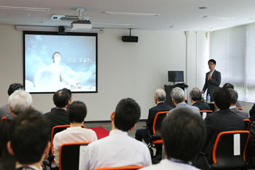 Space Colony Demonstration Module Opening Ceremony Held (7/30)_06