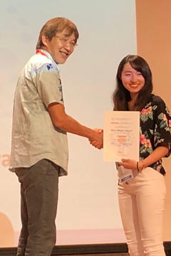 本学大学院生らがOkinawa Colloids 2019 Best Poster Awardを受賞