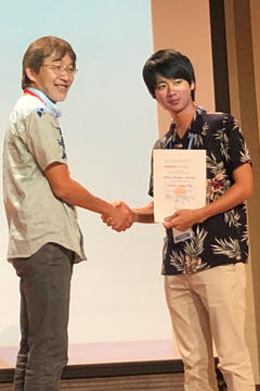 本学大学院生らがOkinawa Colloids 2019 Best Poster Awardを受賞