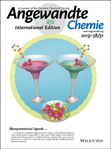 本学教員及び大学院生らによる論文がAngewandte Chemie International Edition誌のcover pictureに選出