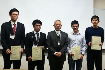 本学大学院生が日本材料科学会スマート・マテリアル研究会講演会において若手奨励賞を受賞