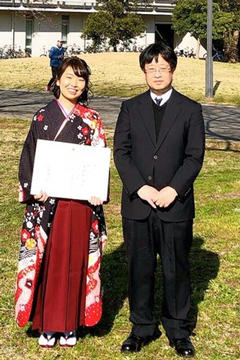薬学部の昨年度卒業生が「千葉県私立学校知事賞」を受賞