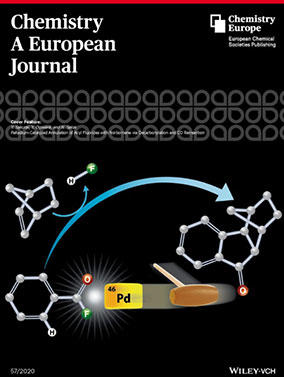 本学教員らによる論文がWILEY出版Chemistry A European JournalのCover Pictureに選出