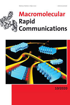 本学教員及び卒業生らの論文がドイツのWiley出版社発行『Macromolecular Rapid Communications』誌のFront Coverに選出