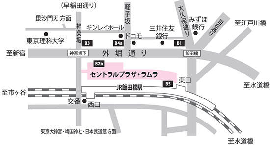 東京理科大学オープンカレッジ　会場地図及びアクセス_01