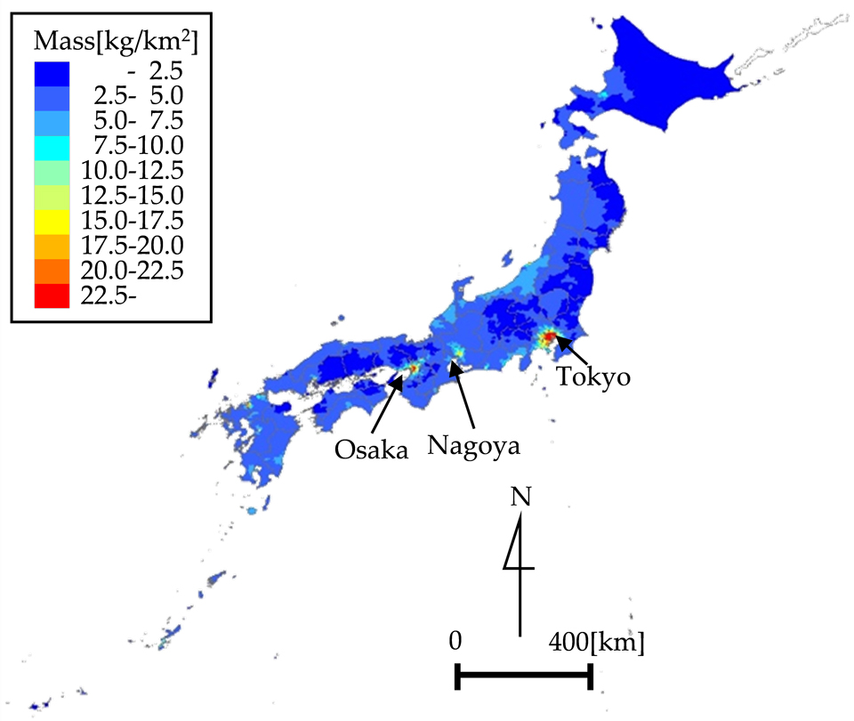 1kmグリッドの高解像度な日本全国プラスチック排出マップを作成 ～行政の支援データとしての活用に期待～