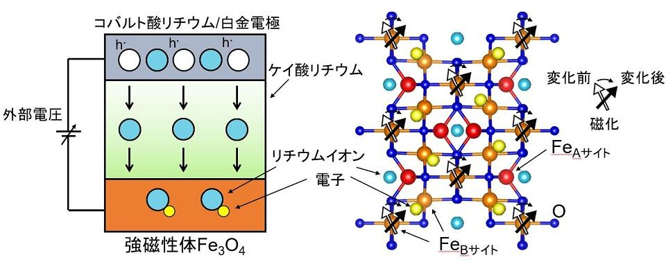 イオンを利用する低消費電力スピントロニクス素子の開発に成功 <br>～磁気メモリ素子やニューロモルフィックデバイスへの応用に期待～