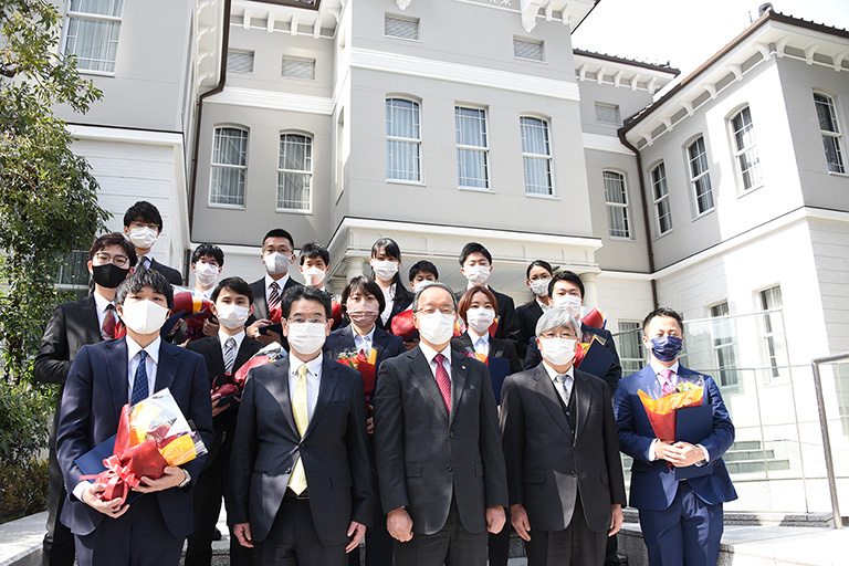 2021年度東京理科大学学生表彰式