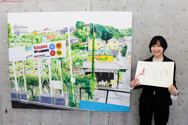 女子美術大学 卒業制作の作品展示