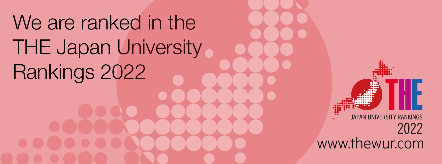 Results of the THE Japan University Rankings reveals high regard for TUS' educational strength