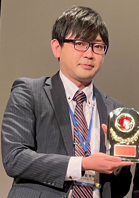 本学教員が日韓バイオマテリアル学会若手研究者交流AWARDを受賞