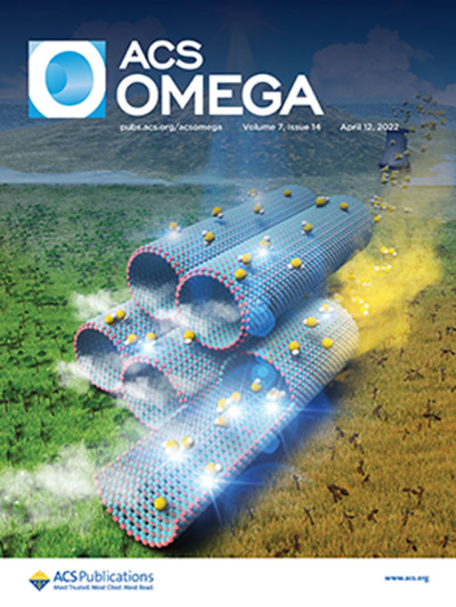 本学教員・大学院生らの論文がアメリカ化学会発行『ACS Omega』誌のFront Coverに選出
