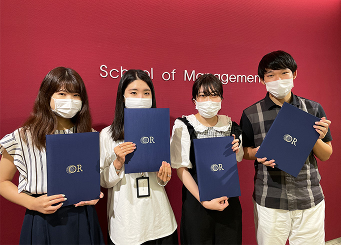 本学大学院生らが日本オペレーションズ・リサーチ学会「評価のOR」学生奨励賞を受賞