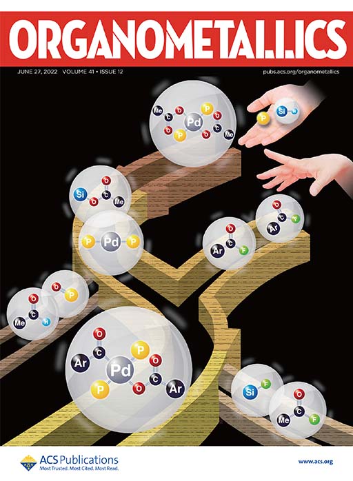 本学教員・大学院生の論文がアメリカ化学会の『Organometallics』誌のSupplementary Cover Pictureに選出