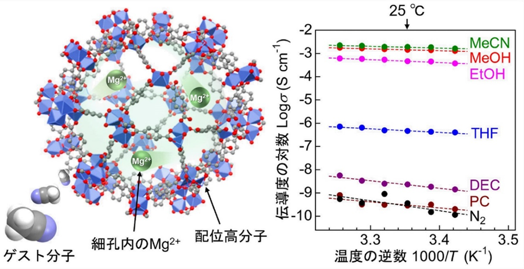 世界最高のイオン伝導性を示す固体マグネシウムイオン伝導体を創出～次世代固体電池の実現に向けた新たな電解質材料の候補を開拓～