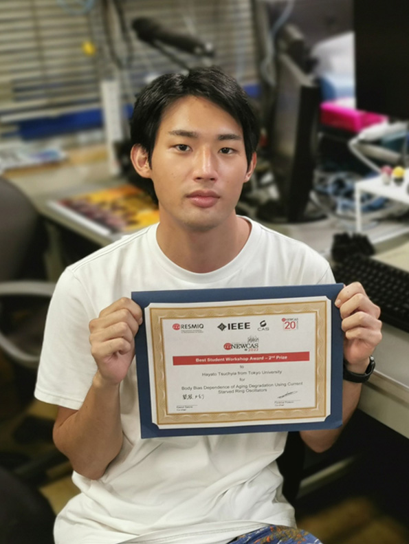 本学大学院生がThe 20th IEEE International NEWCAS Conference Student WorkshopにおいてBest 2nd Prizeを受賞