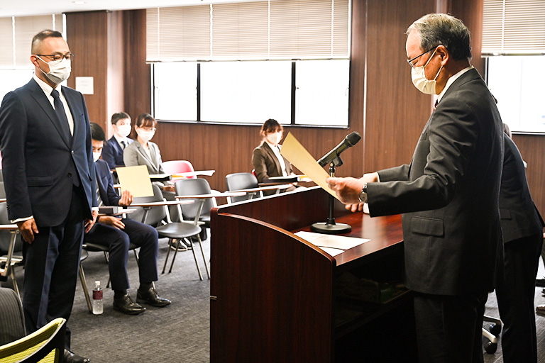 9月学位授与式を挙行