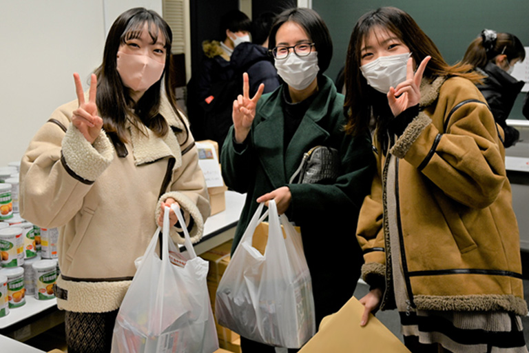 【開催報告】食料品無料配布「TUS「食」への学生応援プロジェクト」の実施について