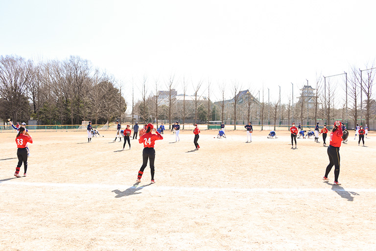 東京理科大学ソフトボールクリニックを開催(2/26・開催報告)