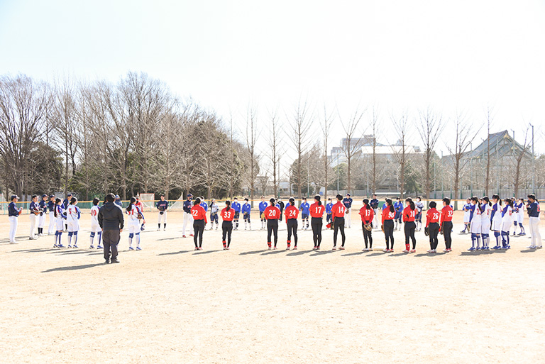 東京理科大学ソフトボールクリニックを開催(2/26・開催報告)