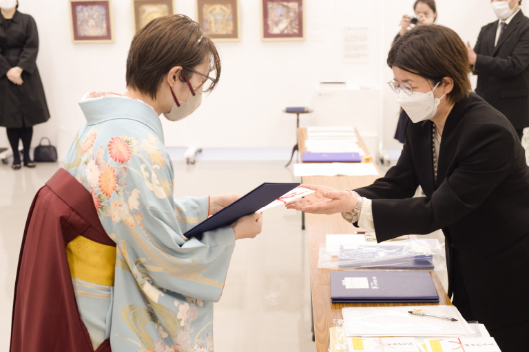 女子美術大学 卒業制作の作品展示