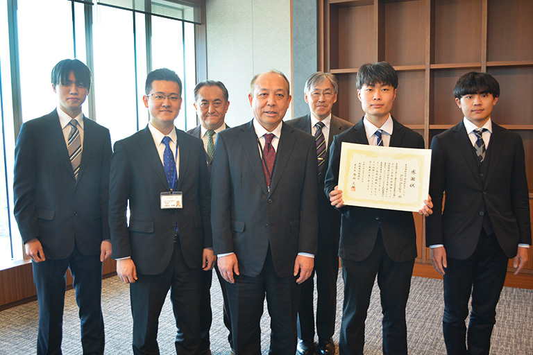 学学生団体「環境保全サークルRiSO Ranger」および「利根運河シアターナイト実行委員会」が、国土交通省が運営する利根運河協議会から感謝状を贈呈