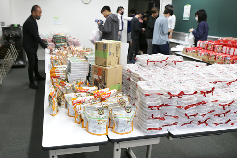 【開催報告】食料品無料配布「TUS「食」への学生応援プロジェクト」の実施について