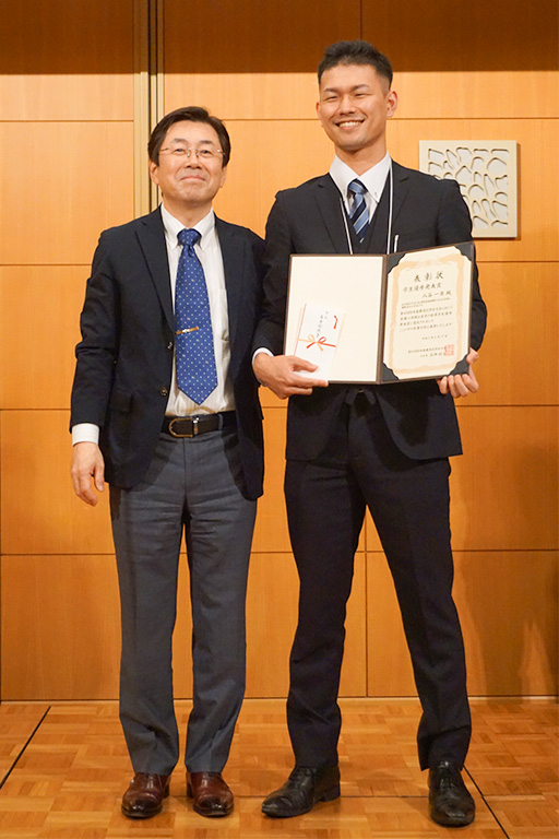 本学学生が第46回日本基礎老化学会大会において学生優秀発表賞を受賞