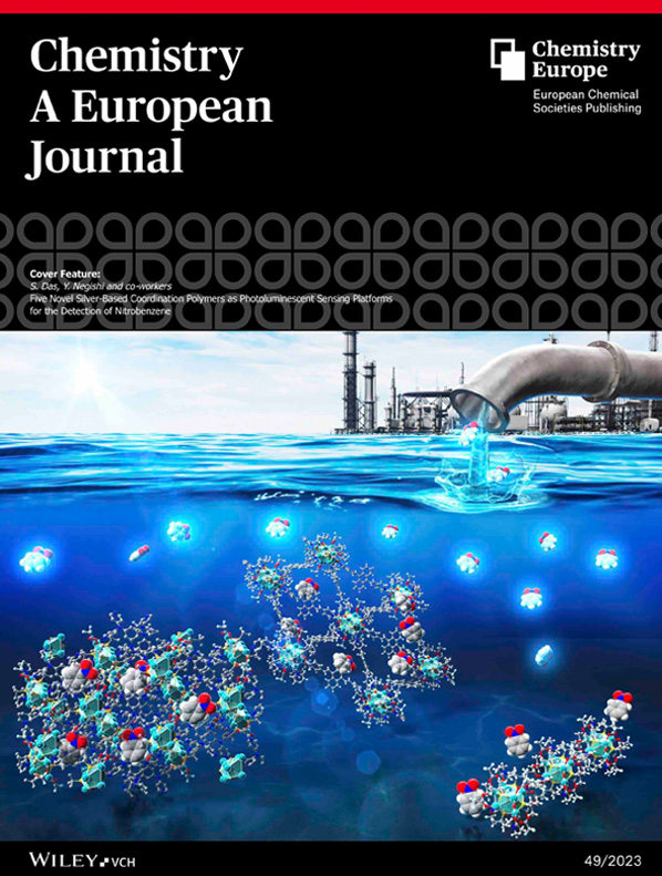 根岸 雄一教授及びSaikat Das助教らによる学術論文がWiley社出版のChemistry – A European Journal誌のInside Coverに選出