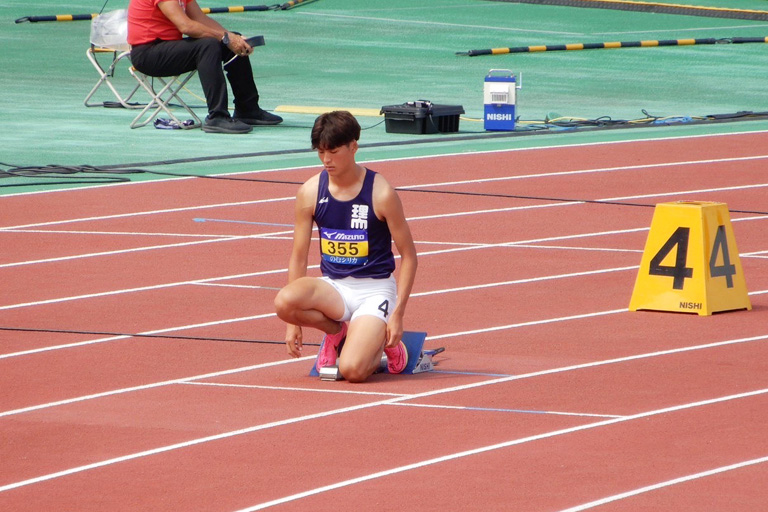 本学学生が日本学生陸上競技対校選手権大会 男子400mで3年連続入賞