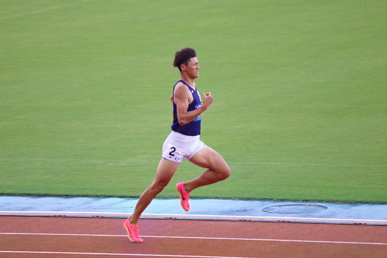 本学学生が日本学生陸上競技対校選手権大会 男子400mで3年連続入賞