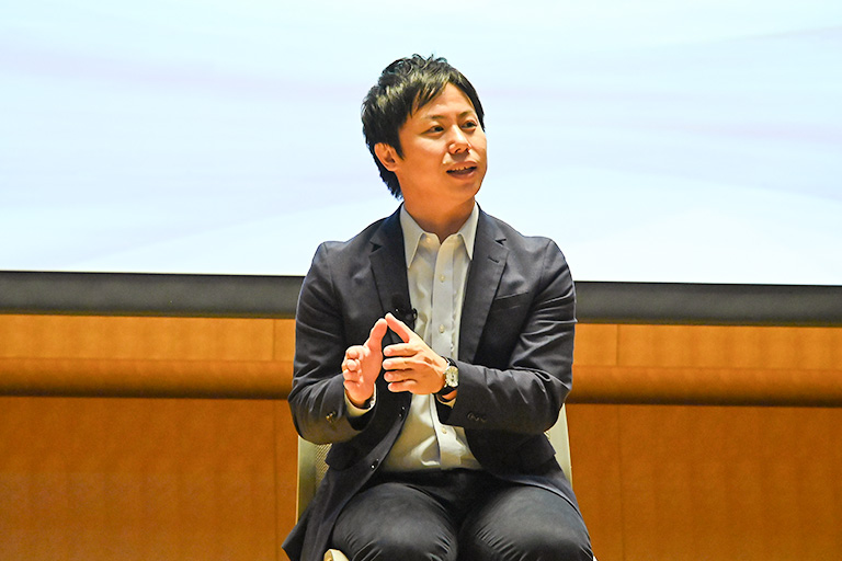 ヤマハ発動機株式会社が本学で出張授業~学生約150人にモノづくりにおけるチャレンジ精神を伝える