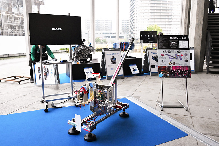 ヤマハ発動機株式会社が本学で出張授業~学生約150人にモノづくりにおけるチャレンジ精神を伝える
