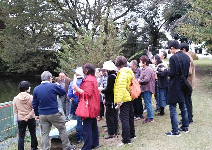 「第1回 野田きゃんカフェ 理窓会記念自然公園の自然地形」を開催 (11/11・開催報告)