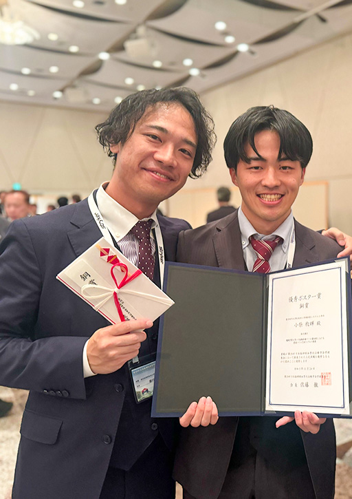 第39回日本脳神経血管内治療学会学術集会において本学大学院生がポスター賞を受賞