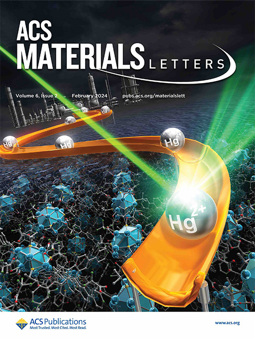 根岸 雄一教授、Saikat Das助教らの論文がアメリカ化学会発行「ACS Materials Letters」誌のSupplementary Coverに選出