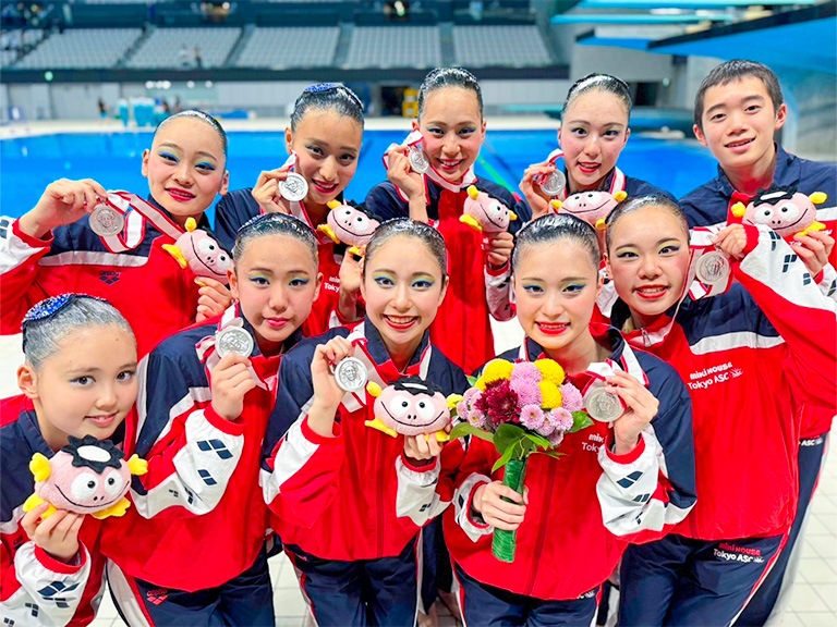 本学学生が第100回日本選手権水泳競技大会アーティスティックスイミング競技において入賞