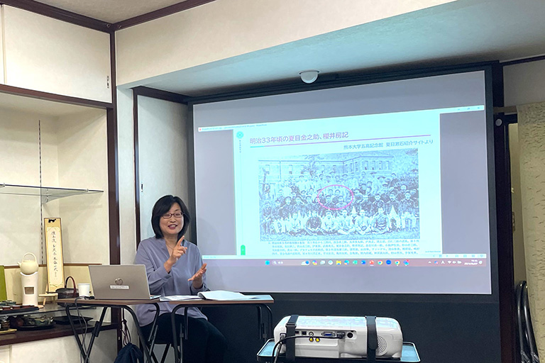 本学学芸員が「神楽坂まちづくりすまいづくり塾」で講演