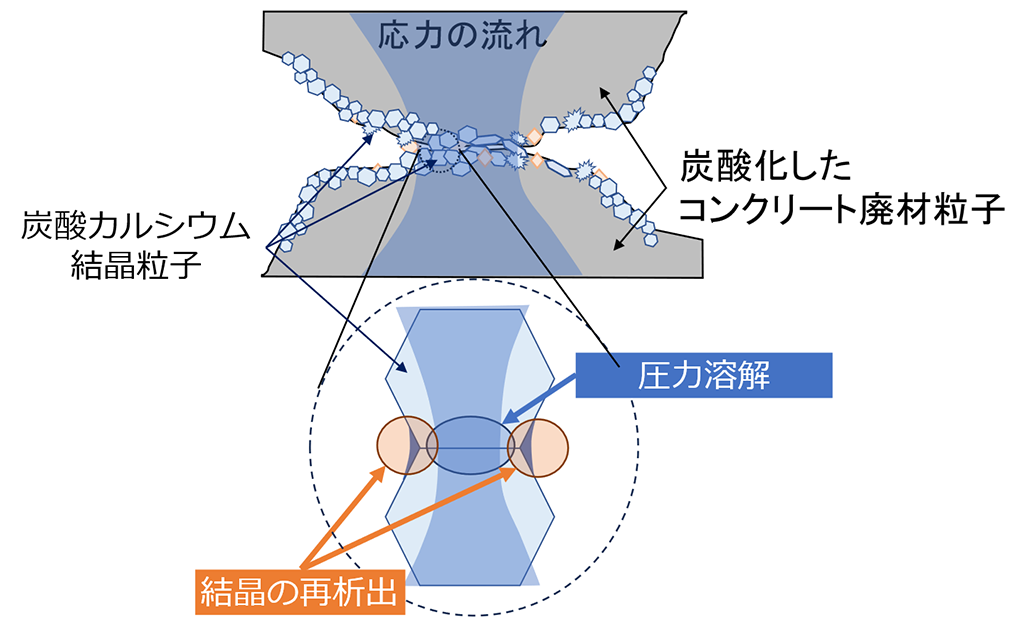 廃コンクリートとCO₂からできるカルシウムカーボネートコンクリートブロックの製造技術を開発