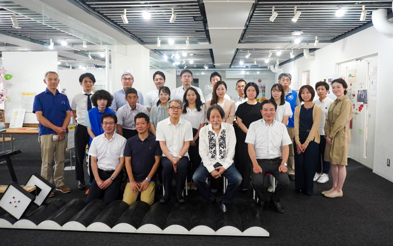 国際協力機構（JICA）の基礎教育チームが本学数学体験館を訪問