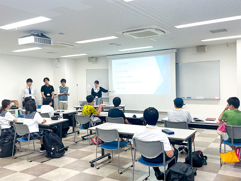 【開催報告】新宿区立中町図書館主催イベント「わくわく数学探求！」を本学で開催（7/20）