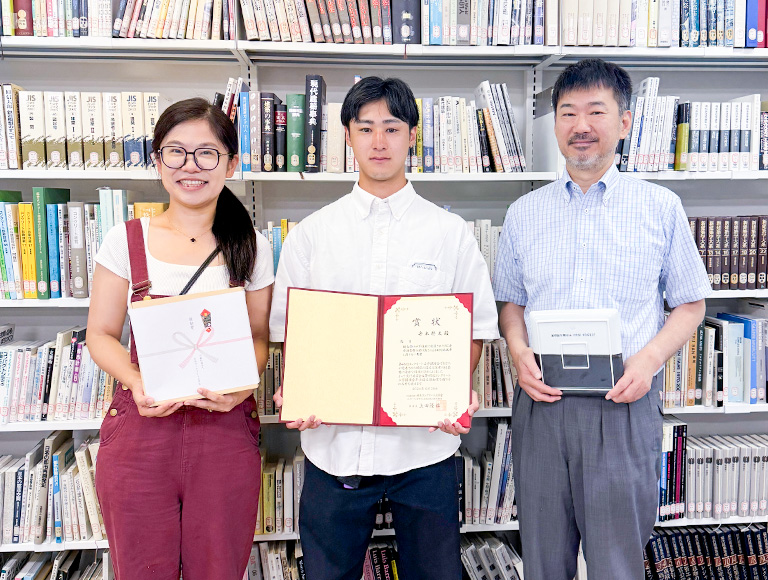 コンクリート工学年次大会2024（松山）において本学大学院生が年次論文奨励賞を受賞