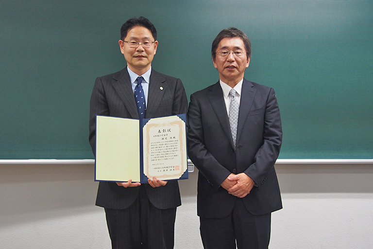 瀬尾 隆教授が一般社団法人日本統計学会において第29回日本統計学会賞を受賞