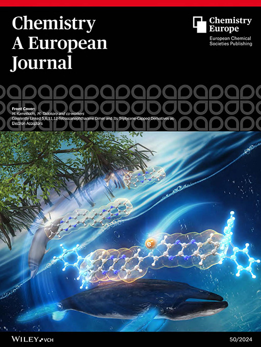 田所 誠教授と日本大学の共同研究の論文が、Chemistry European Journal誌のFront Coverに選出
